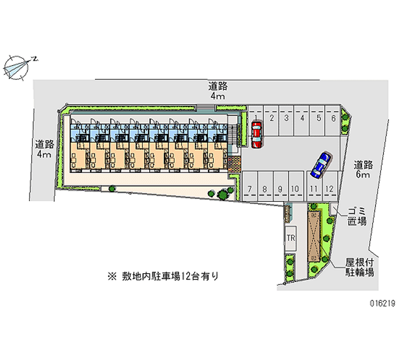 16219月租停车场