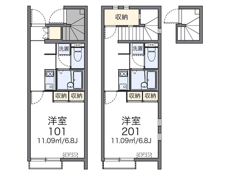 レオネクストソレイユ 間取図