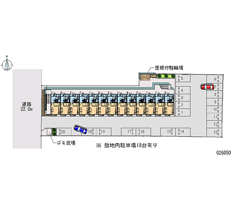 26650 bãi đậu xe hàng tháng