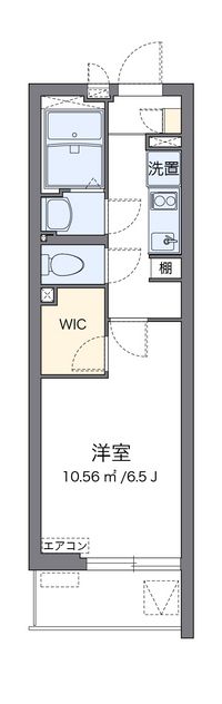 クレイノ陸王 間取り図