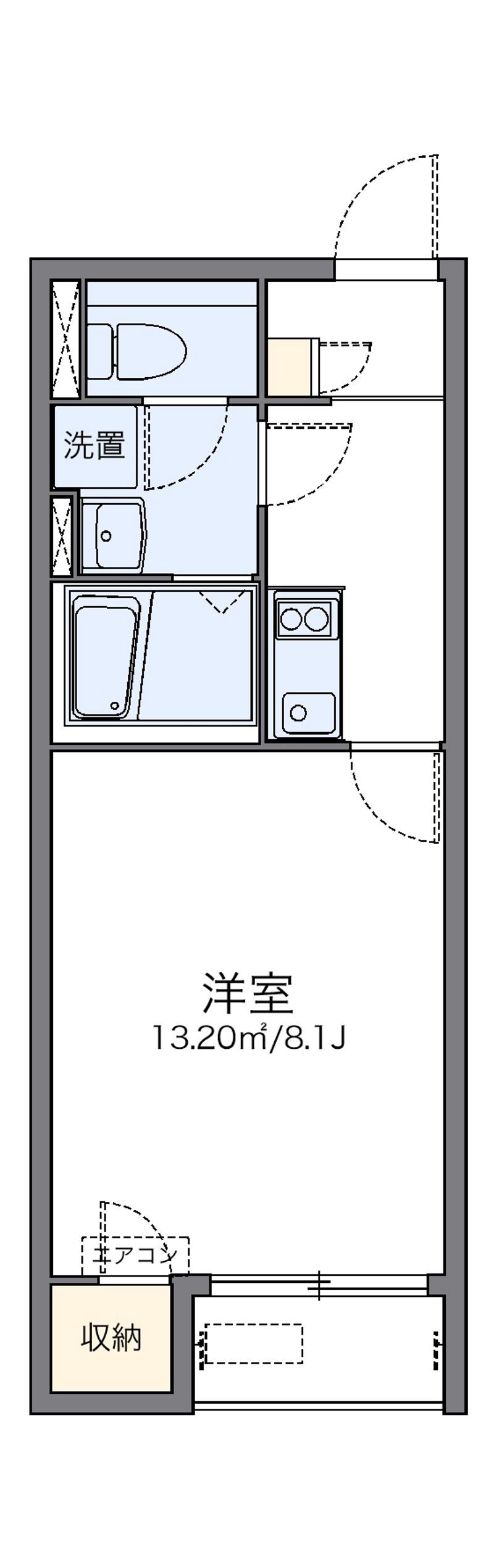 レオネクストまるた 間取図