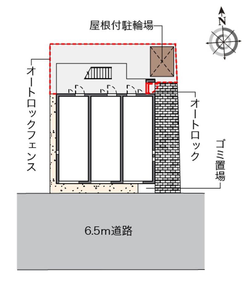 クレイノポラリスⅡ 配置図