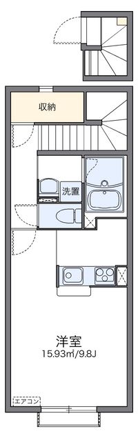 レオネクストウイロウⅢ 間取り図