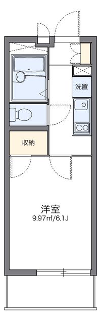 レオパレスサンヴィレッジ２０ 間取り図