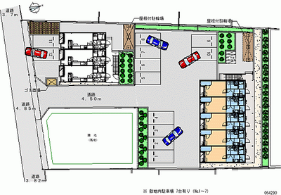 54290 Monthly parking lot