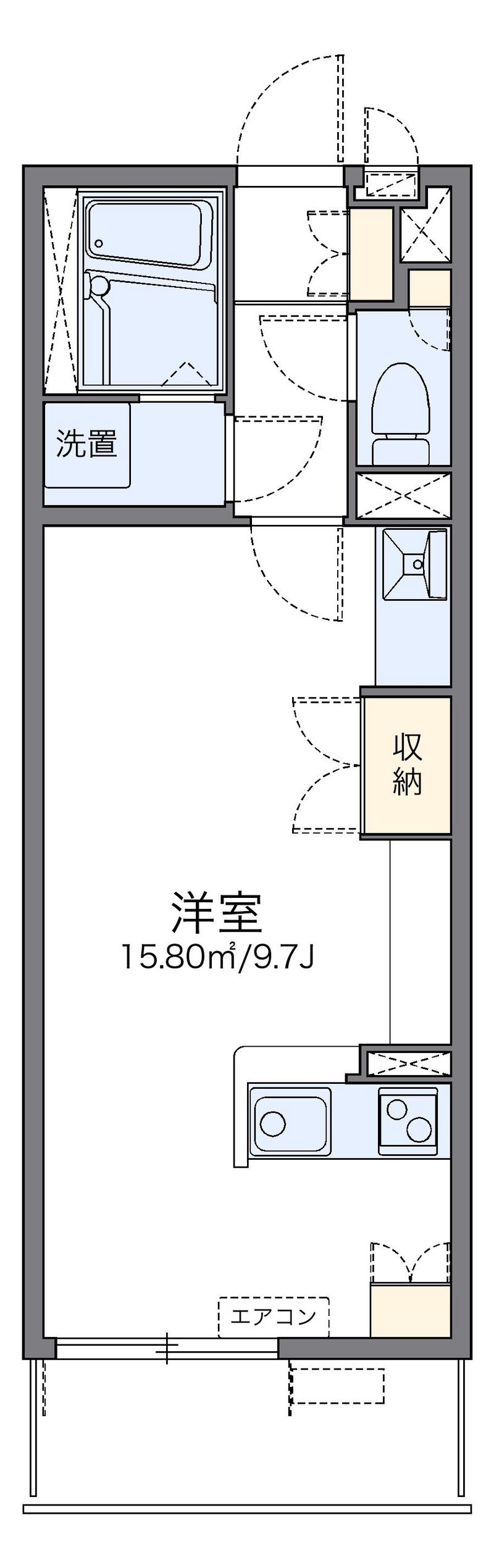 レオネクストグランフォーレスト 間取図