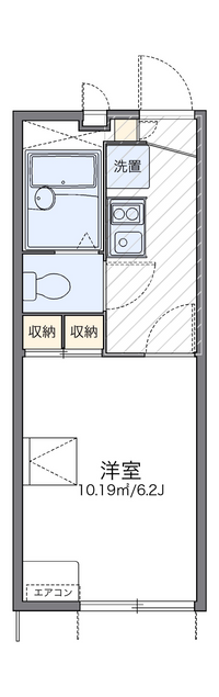 レオパレスＴＡＭＡ　Ⅱ 間取り図