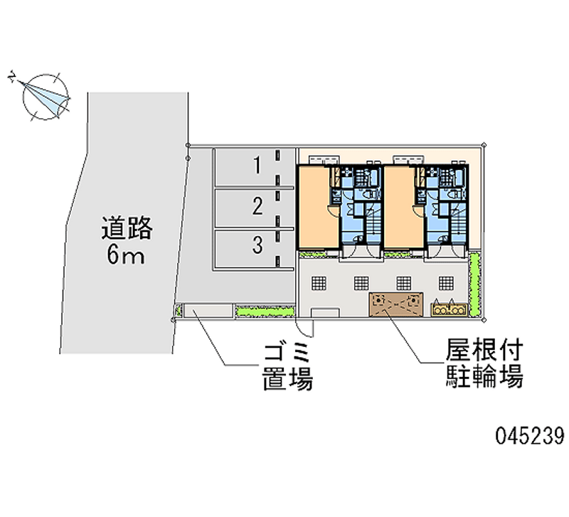 レオネクストシャンローズ 月極駐車場