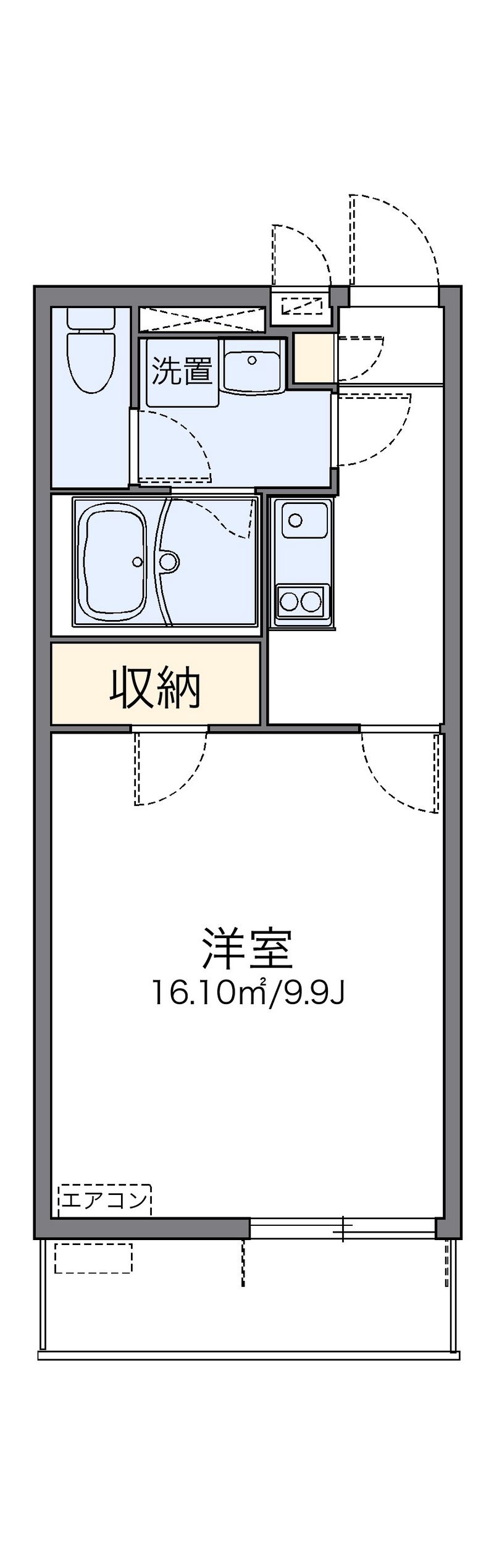 レオネクストラピス　オリゾン 間取り