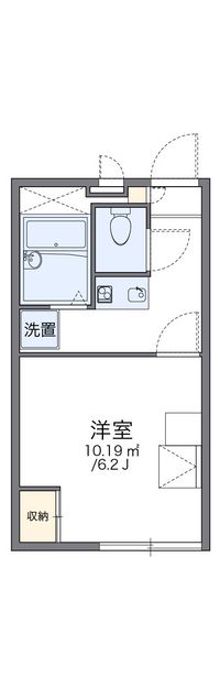 レオパレスアルテ駒沢大学 間取り図