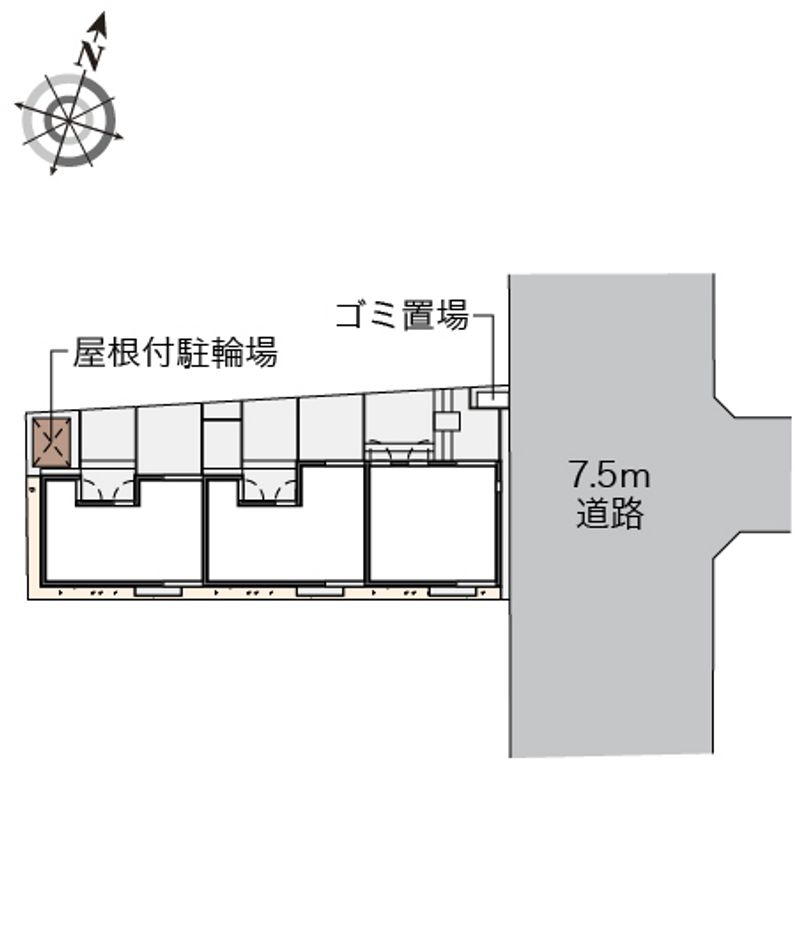 レオネクストアメニティー清水 配置図