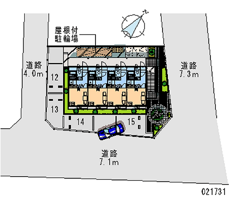 21731月租停车场