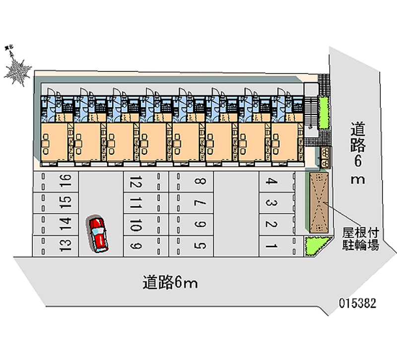 15382 Monthly parking lot