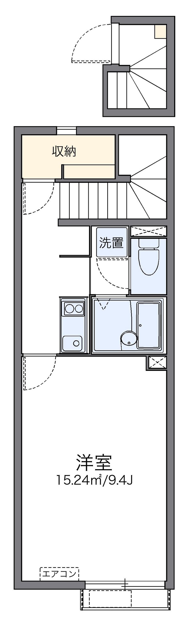 レオネクスト双葉 間取図