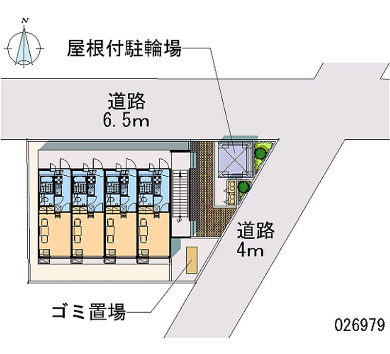 レオパレスクレール 区画図