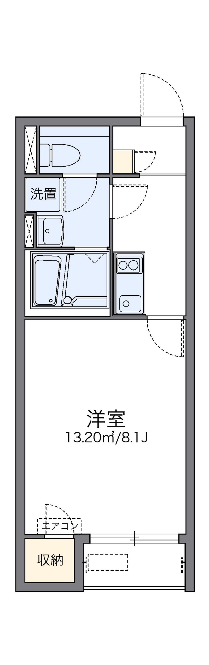 レオネクスト日新福知山 間取図