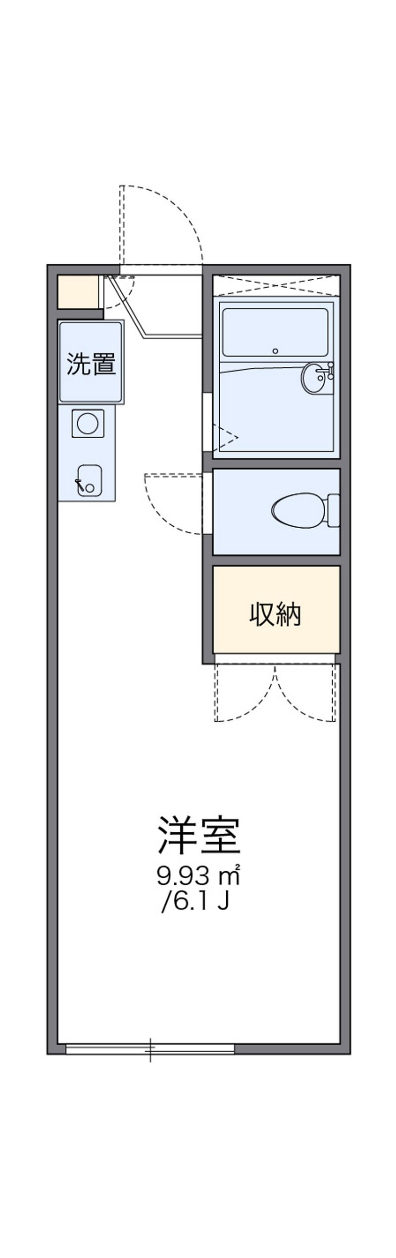 レオパレス寿 間取図