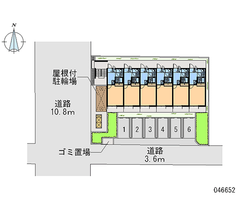 レオパレスコスモス 月極駐車場