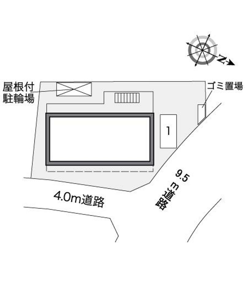 レオパレス来夢かしわ台 配置図