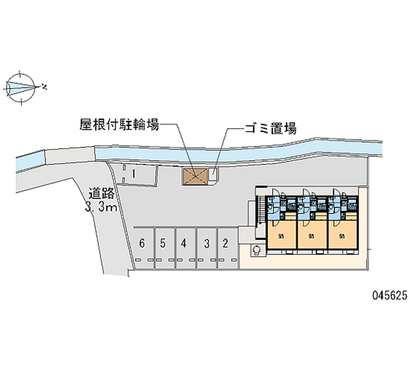 45625月租停车场