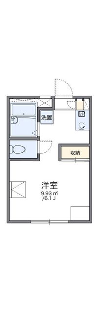 レオパレスカーサフェリス 間取り図