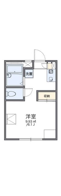 レオパレスカーサフェリス 間取図