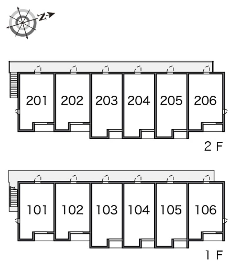 レオネクストｉ参番館 間取配置図