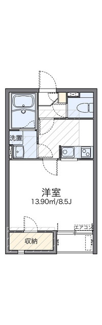 レオネクストプラムウエスト 間取り図