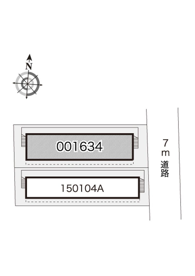 レオパレスブルーリバー 配置図