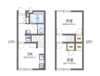 レオパレスＤＡＣＨＩＫＡ 間取り図