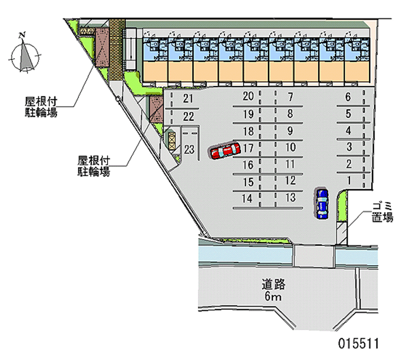 15511月租停车场