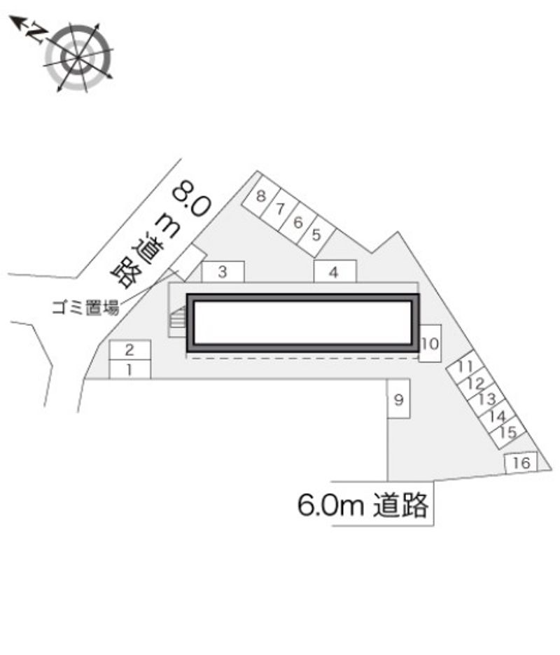 レオパレスエトワール 駐車場
