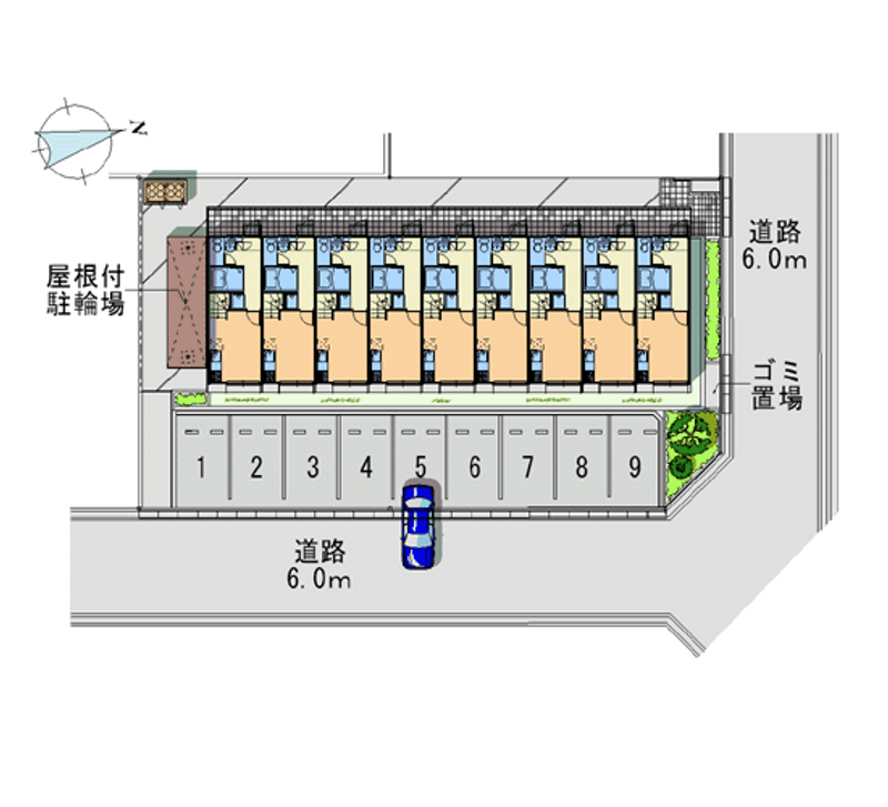 14380 Monthly parking lot