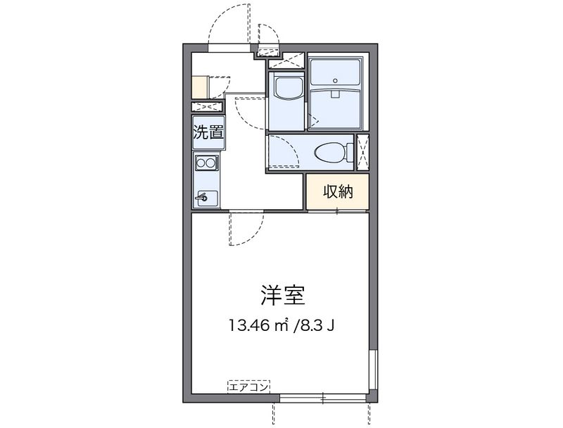 クレイノプランドール 間取図