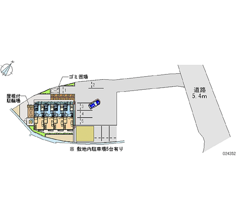 24352月租停車場