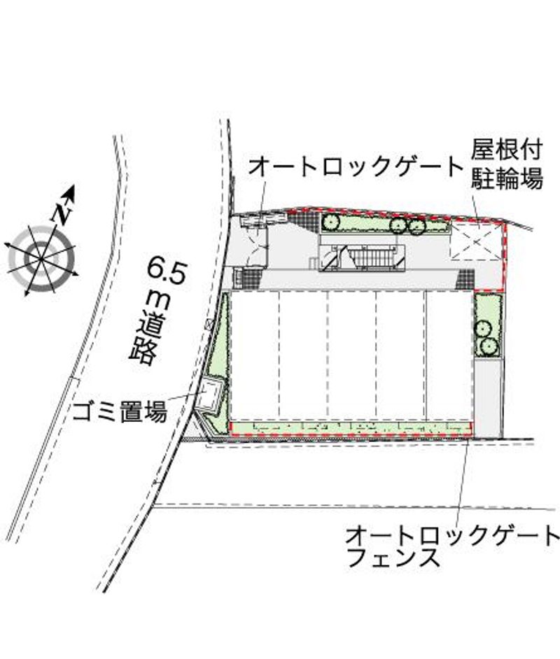レオパレス長者丸 配置図