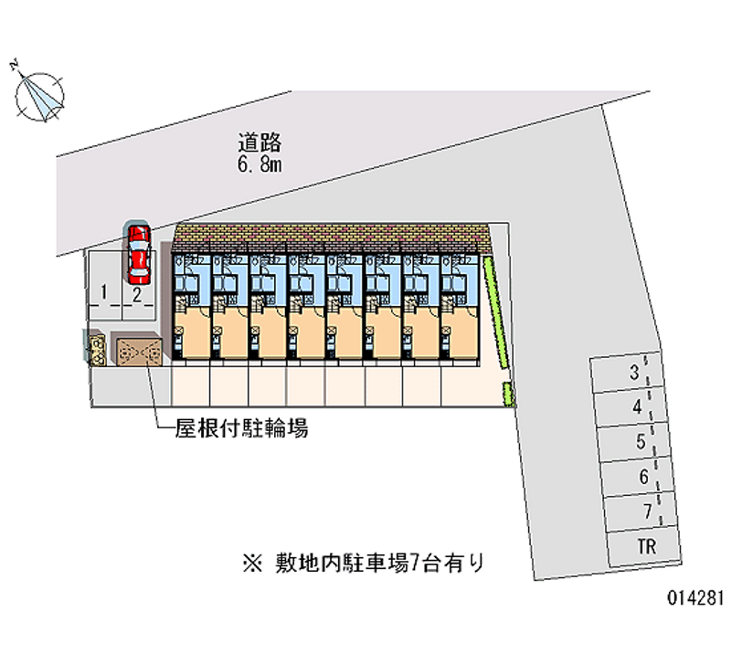 14281月租停車場