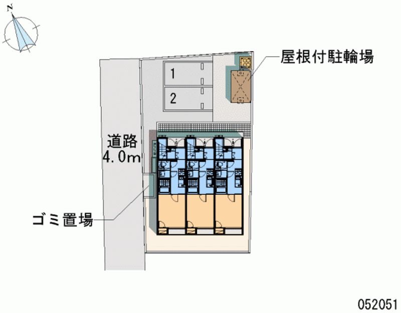 レオネクストアズール森野 月極駐車場