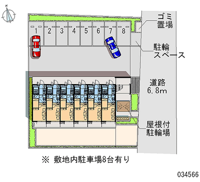 34566月租停车场