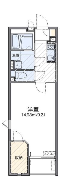 レオネクスト大町Ｂ 間取り図