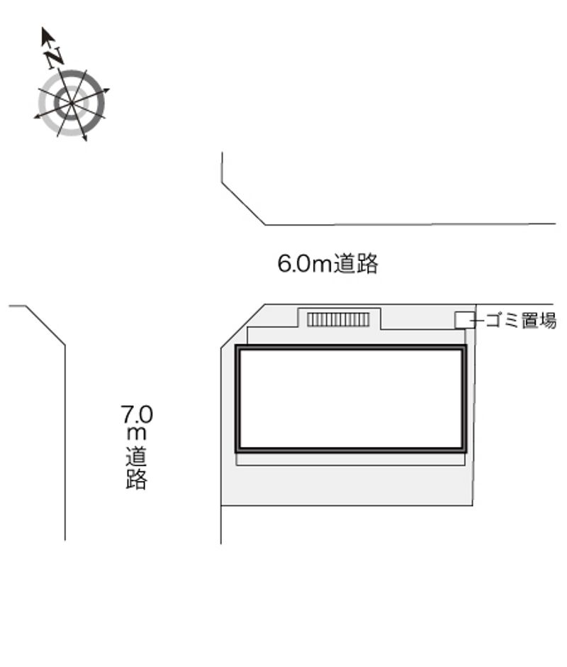 レオパレスシャーマー御崎 配置図