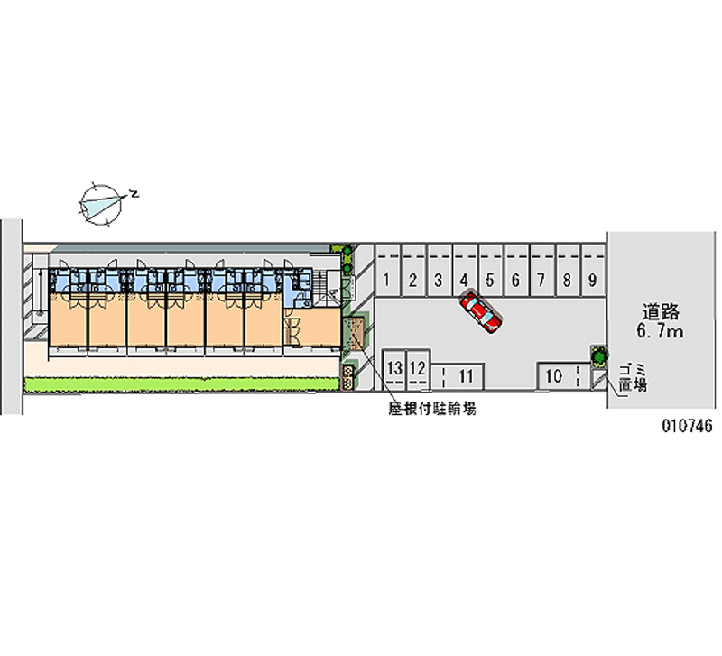 10746月租停車場