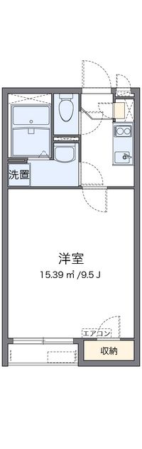 クレイノ樋下 間取り図