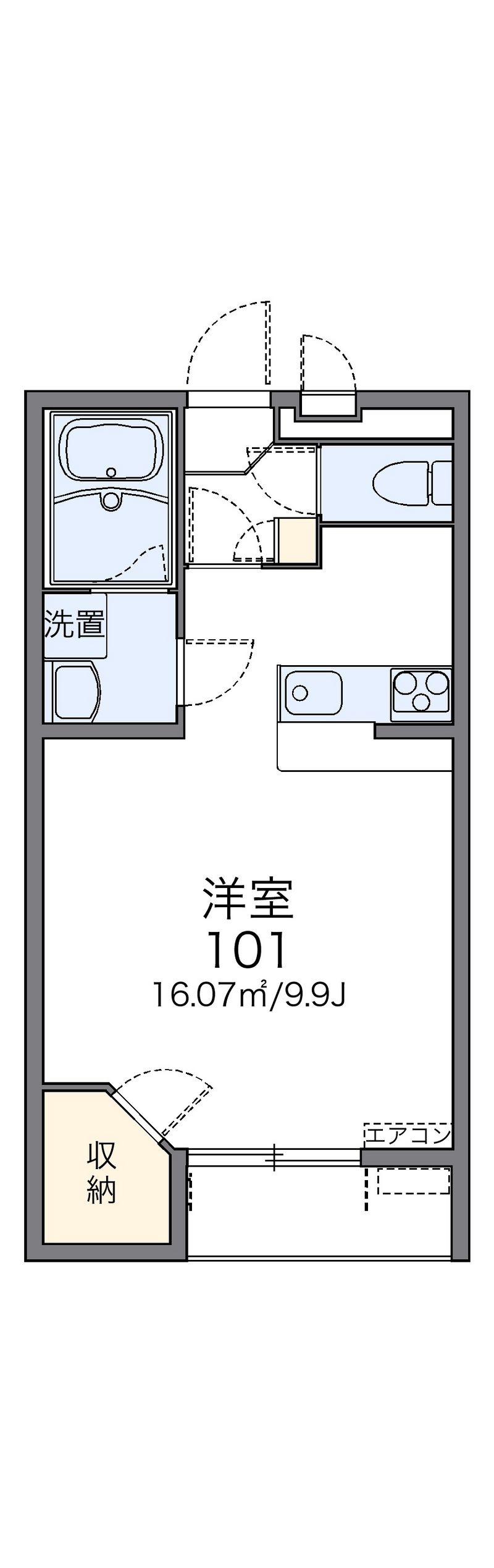 レオネクスト和 間取図