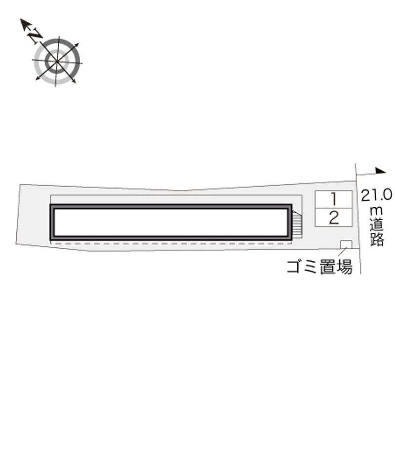 レオパレスＫ＆Ｒ 配置図