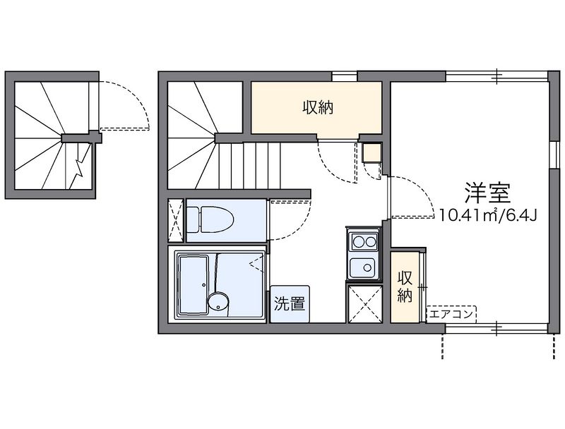 レオネクストエスポワールＴ　Ⅳ 間取図