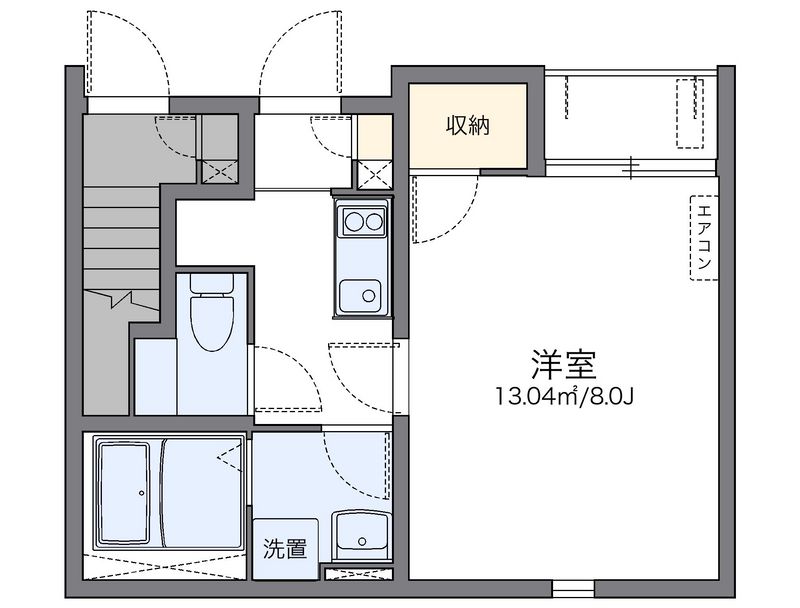 レオネクスト北条 間取図