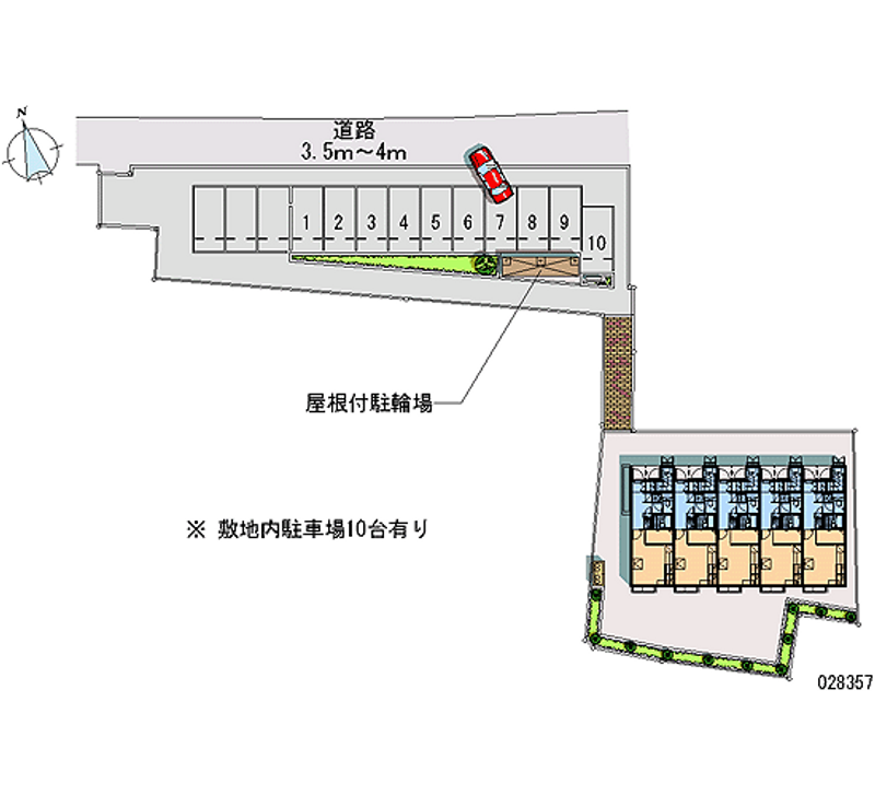 28357 bãi đậu xe hàng tháng