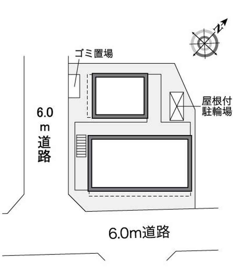 レオパレスプリムローズ 配置図