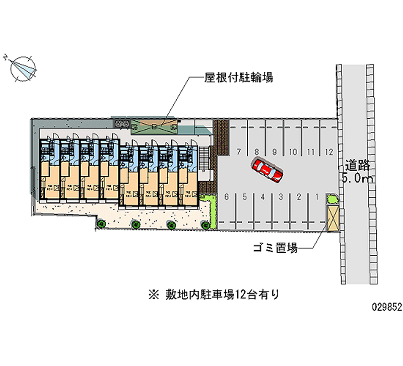 29852 Monthly parking lot